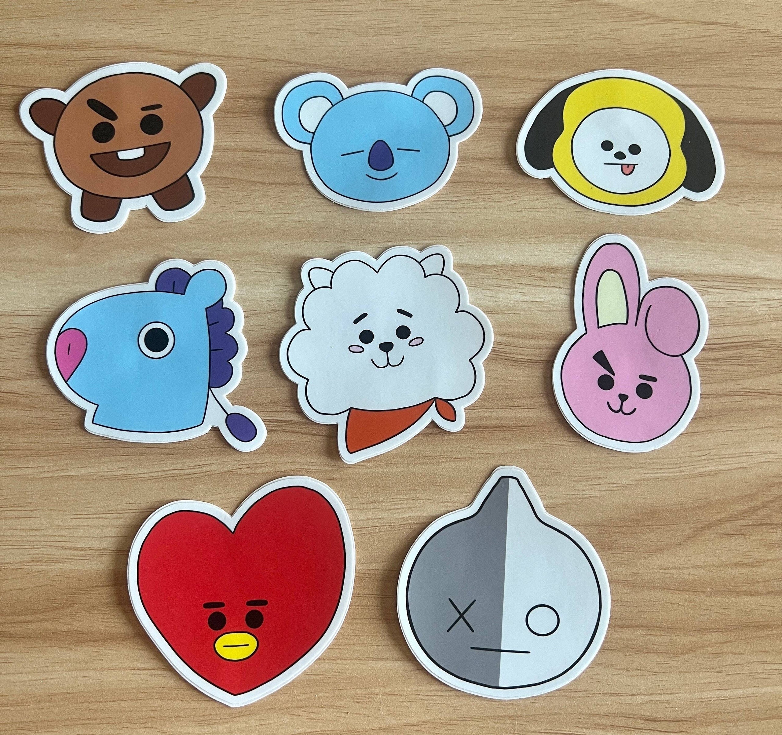 KPop Boy Band Mascots Vinyl Stickers | Puzzled Orca